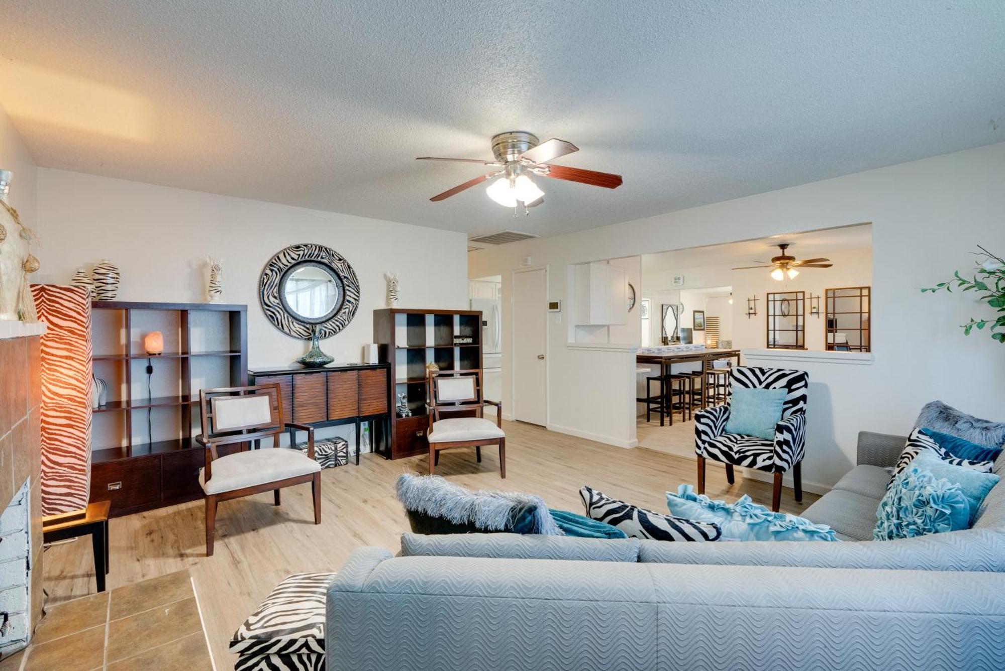 Breezy Fresno Home - Near Airport And Downtown מראה חיצוני תמונה